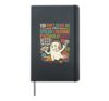 Funny Speech Language Pathologist SLP Halloween Spooky Ghost Hardcover Journal, Black