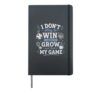 Funny Sports Student Hardcover Journal, Black