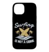 Funny Surfing is Not a Crime Surfer Surfboard Beach Lover Case for iPhone 14