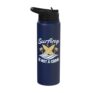 Funny Surfing Is Not a Crime Surfer Surfboard Beach Lover Stainless Steel Insulated Water Bottle
