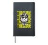 Funny Third Grade Teacher Guinea Pig Back to School Students Hardcover Journal, Black