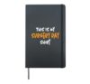 Funny This Is My Surgery Day Tonsillectomy Recovery Gifts Hardcover Journal, Black