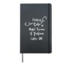 Funny Toddler Feeling Cute Might Throw A Tantrum Later IDK Hardcover Journal, Black