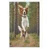 Funny Wooden Puzzle - Springer Spaniel Puzzle for Adult 300 Piece，Wooden Jigsaw Puzzles Art Leisure Game Fun Suitable Family Friends Educational Learning Games Gift