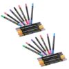 FUNOMOCYA 12pcs Dual Tip Water Based Markers, Dual Color round Tip