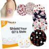 funpatch 30Pack Dexcom G7 Over Patch with 2 Hardshell Covers
