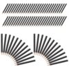 FUOYLOO 100 Pcs Pre Sharpened Black Wooden Golf Scoring Pencils Mini Lead