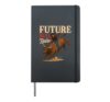 Future Bull Rider Cowboy Rodeo Hardcover Journal, Black