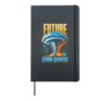 Future Storm Scientist Tornado Weather Design Hardcover Journal, Black