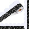 Fuutreo 65ft Polka Dots Scalloped Bulletin Board Borders,White