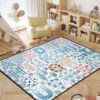 FUYEUN Alphabet ABC Rug 4X6, Washable Kids Room Classroom Educational