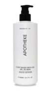 Fuzzion Apothekae White Vetiver Plant Based Shower Gel - 16.2 Fluid Ounces