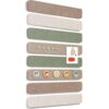 Fwpelt Mini Cork Board Strips for Walls, Small Corkboards for Wall