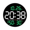 FytStycale Digital Wall Clock Electronic Wall Clock Modern for Office, Bedroom