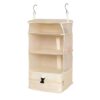 FytStycale Multi-Functional Hanging Storage Basket, Beige