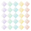 Gadpiparty 50pcs Plastic Binder Clips for Office and School Small and Large Assorted File Clips PC Material Resistant to Deformation Easy Use for Home and Desk Organization Random Color