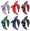 GAFATORY Bandana Headbands Cute Knotted Bow Headbands for Women