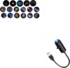 Galaxy Night Light, Plug and Play Star Projector Light (1, 17 Discs)