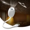 Galaxy Projector Night Light for Bedroom - 2 in 1 USB Starry Sky Led Lamp