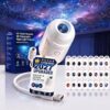 Galaxy Projector, Ocean Projector, 5D Holographic Night Light Projector, Plug and Play Hd Star Projector, 360° Adjustable Hd Galaxy and Ocean Projector for Bedroom Ceiling