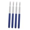 GALPADA 4pcs Portable Telescopic Teacher Stick 8.3"-39.4" Adjustable Stainless Steel for Classroom Whiteboard and Blackboard Use