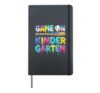 Game-On Kindergarten Baseball Boy Back To School First Day Hardcover Journal, Black