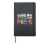 Game-On Pre-K Baseball Boy Back To School First Day of Prek Hardcover Journal, Black