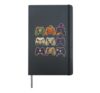 Gamer Halloween Video Game Controller Zombie Mummy Vampire Hardcover Journal, Black