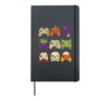 Gamer Halloween Video Game Controller Zombie Mummy Vampire Hardcover Journal, Black