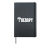 Gamer's Therapy Gaming is My Therapy P Controller Humor Fun Hardcover Journal, Black
