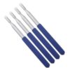 GANAZONO 4pcs Retractable Stainless Steel Hand Pointer for Teachers, Extendable to 39.4 Inches, Sturdy Silicone Grip, for Classroom Activities and Presentations on Whiteboard or Chalkboard