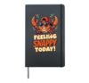 Gangster Crab | Funny Crab Quote | Cool Crab Hardcover Journal, Black