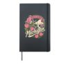 Gardener HOLLAND MICHIGAN Spring Funny Tulips Hardcover Journal, Black