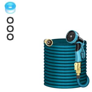 Garden hose water hose 50ft Black Blue
