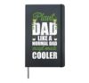 Gardening Potted Plant Dad Like A Normal Dad Except Cooler Hardcover Journal, Black