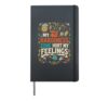 Gardening Zone Humor Climate Plant Hardiness Gardener Hardcover Journal, Black