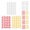 GARIOUANS Small Star Reward Stickers Portable Paper Star Stickers 30sheet Easy to Peel and Stick Motivational Reward for Behavior Chart and Classroom Use for Students and Teachers
