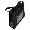Garneck Portable Oxford Cloth File Storage Bag with Zipper and Combination Lock, Multiple Compartments for Organized Storage, Abrasion Resistant Laptop Briefcase Suitable for Office
