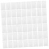 GATHINESS 100pcs Sticker Album Sheets 5 Ring Binder Inserts with Double Sided Blank Release Paper, Removable Design, Compatible with Standard Binders, Smooth Surface for Craft Enthusiasts