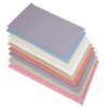 GATHINESS 9 Sheets Colorful Pu Leather for DIY Crafts Decorative Sheet Set