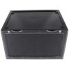 GATHINESS Black Magnetic Type Shoes Organizer Box with Side Open Dustproof Feature Sturdy Pp Material Shoe Storage Box for Organizing Sneakers in Closets