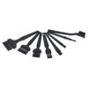Gavigain 8PCS Non Static Brushes Portable Plastic Handle ABS Electronics Cleaning Brush Kit for Computers and Keyboards
