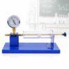 GCYXUC Boyle's Law Demonstrator, Volume and Pressure Experiment Demo Props, 2.5 ATM Gauge with Volume Scale and Transparent Air Chamber, Physics Teaching Apparatus for Classroom & University Labs