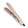 GDBIJFKF 2 In 1 Infrared Hair Straightener Brushes Flat Iron Ceramic Heating Degrees Salon Professional Plated Straightening