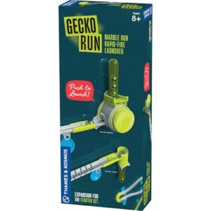 Gecko Run: Marble Run Rapid-Fire Launcher Expansion Pack