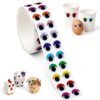 GEEHUA 1000PCS Eye Stickers, Holographic Eye Stickers for Craft
