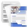 Geelin 30 8.5" X 11.5" Clear Sheet Protectors for 3 Ring Binder