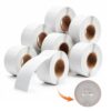 Geemaker Premium 30572 RFID Shipping Labels | Compatible with DYMO LabelWriter 5XL | 1-1/8" x 3-1/2" Direct Thermal Labels, 130 Labels/Roll, 6 Rolls (780 Labels)