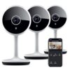 Geeni Vivid Indoor Wi-Fi Security Camera, 1080p, Motion Sensor, 3-Pack