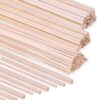 Generic 240 Pieces Wooden Dowels Balsa Wood Strips 1/8 Inch Square